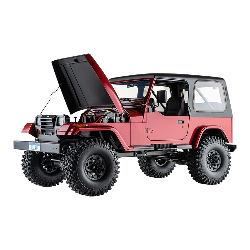 ROCHOBBY 1:10 Mashigan RC Rock Crawler RS Red 4WD - Image 2