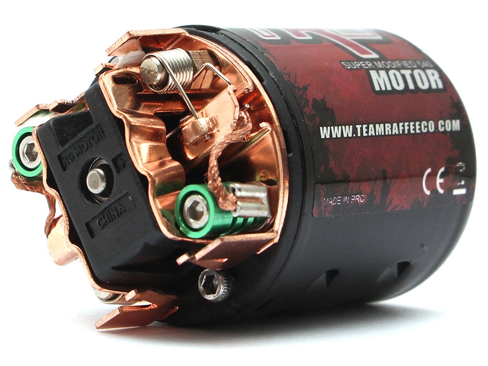 Team Raffee Co. TRC 540 Modified Brushed Motor 45T w/ Two Extra Brushes - Image 4